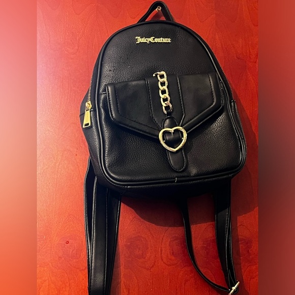 Juicy Couture Black Women Backpack Bag - Picture 3 of 10